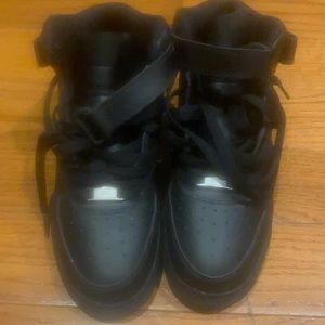 KIDS (BOYS) NIKE AF1 BLACK